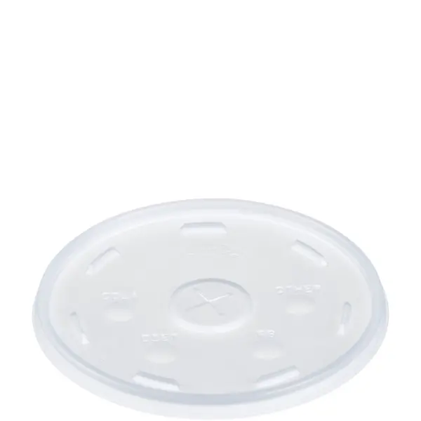 24143 - 32oz TRANSLUCENT PLASTIC STRAW SLOTTED LIDS 32SL1
