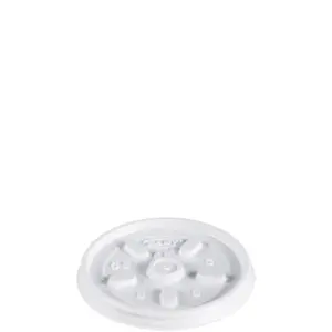 24100 - 6oz WHITE VENTED LIDS 6JL