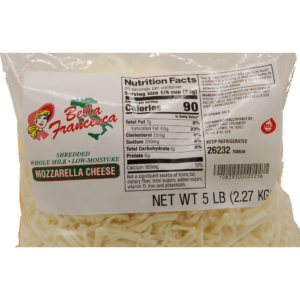 68900 - SHREDDED MOZZARELLA CHEESE