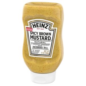 6208 - HEINZ SPICY BROWN MUSTARD