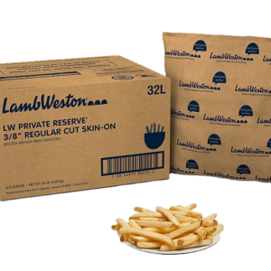 74910 - 3/8" NATURAL SKIN-ON FRIES