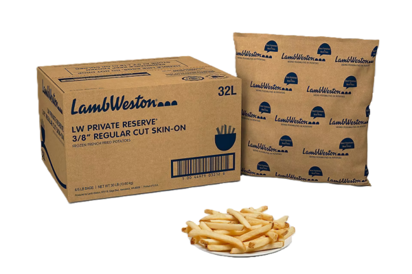 74910 - 3/8" NATURAL SKIN-ON FRIES