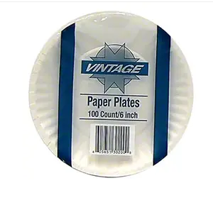 21894 - 6" WHITE PAPER PLATES