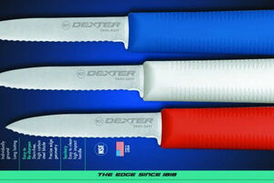 42112 - 3 PACK RED/WHITE/BLUE PARING KNIVES