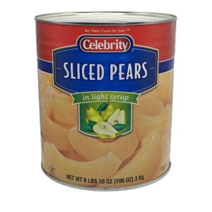 4016 - SLICED PEARS LIGHT SYRUP