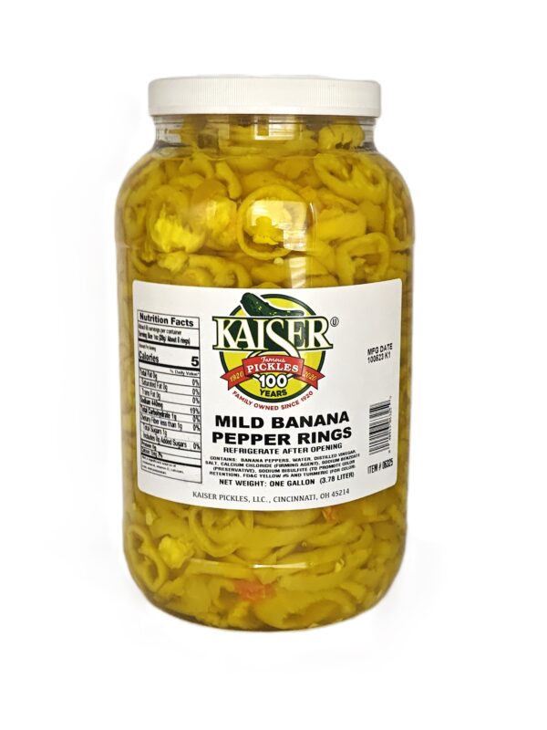 8100 - MILD BANANA PEPPERS