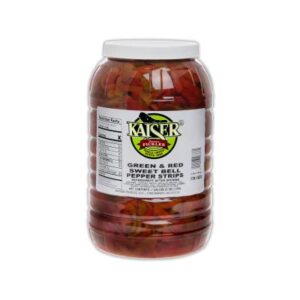 8102 - RED & GREEN SWEET PEPPER STRIPS