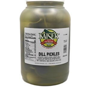 8184 - KOSHER WHOLE DILL PICKLES