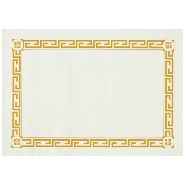 22304 - GOLD GREEK KEY PLACEMATS