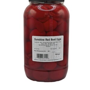 68231 - RED BEET EGGS    48CT