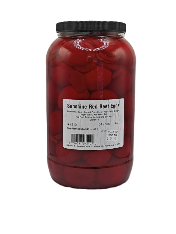 68231 - RED BEET EGGS    48CT