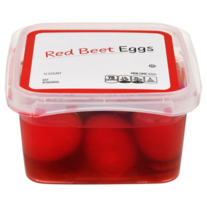69210 - RED BEET EGGS    6ct