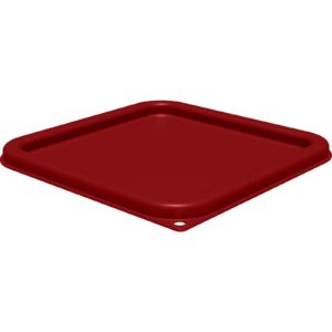 43116 - 6qt/8qt RED FOOD STORAGE LIDS
