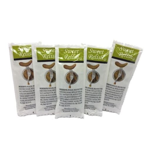 7920 INDIVIDUAL RELISH PACKETS Johnnies Restaurant and Hotel