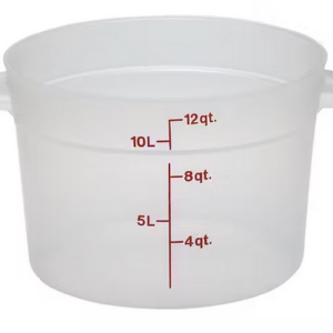 43768 - 12qt ROUND FOOD STORAGE CONTAINER