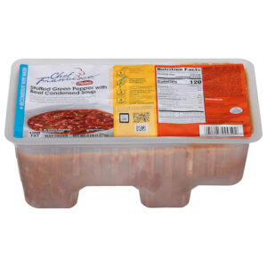 93646 - STUFFED GREEN PEPPER W/BEEF SOUP (WATER)