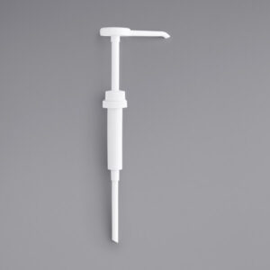 25438 - PLASTIC SYRUP CONTAINER PUMP