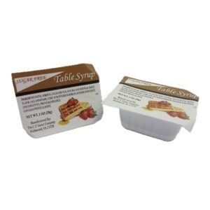 7966 - 1oz INDIVIDUAL SUGAR FREE PANCAKE SYRUP