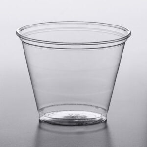 20190 - TP9R 9oz CLEAR PLASTIC SQUAT CUP