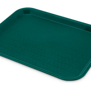 36364 - 10x14 TEAL PLASTIC FAST FOOD TRAY