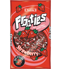 32058 - STRAWBERRY TOOTSIE ROLLS