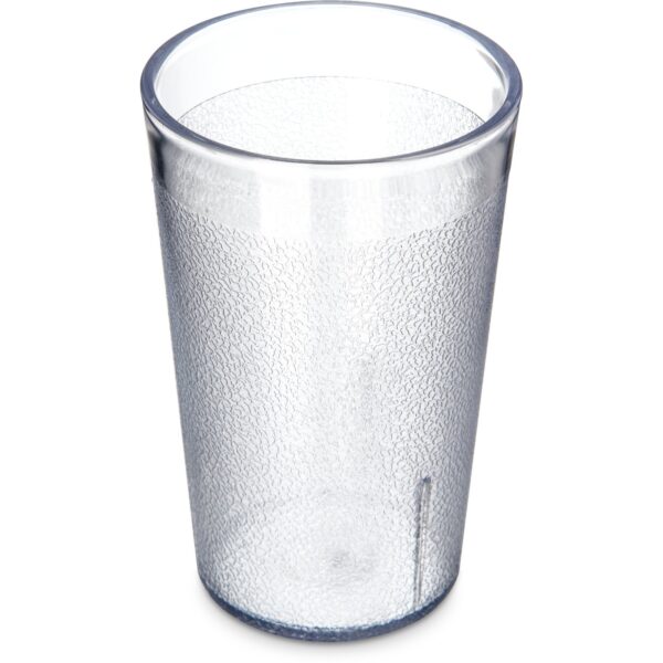 44462 - 9oz CLEAR PEBBLED TUMBLER