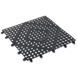 55374 - 1'x1' BLACK VERSA MAT