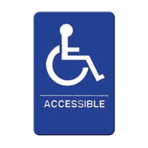 37028 - WHEELCHAIR ACCESSIBLE SIGN