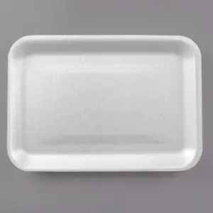 96250 - 8"x5.5"x.22" WHITE FOAM TRAYS