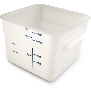 43118 - 12qt WHITE FOOD STORAGE CONTAINER