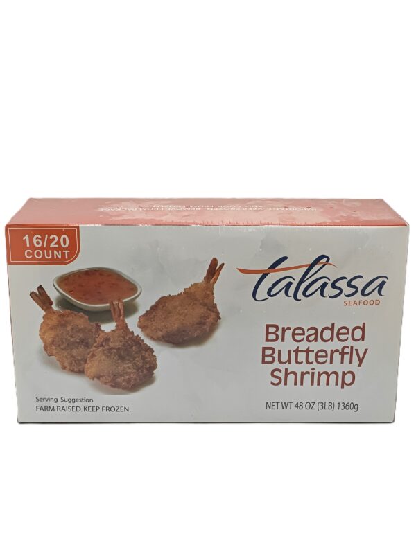 84370 - 16/20 BREADED BUTTERFLY SHRIMP