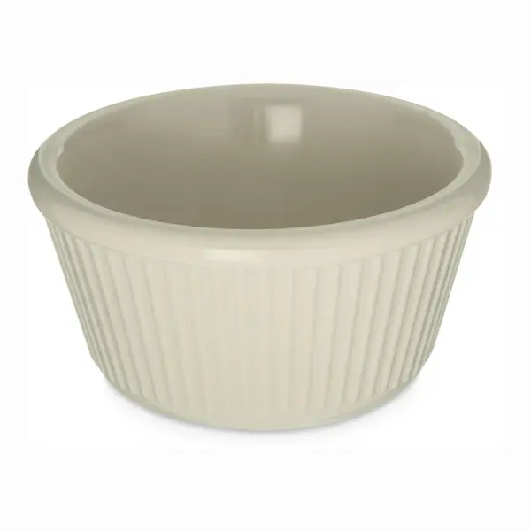 50734 - 2oz FLUTED RAMEKIN BONE