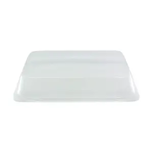 25772 - FULL FOIL PAN CLEAR DOME LIDS
