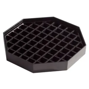 36018 - 6"x6" BLACK DRIP TRAY