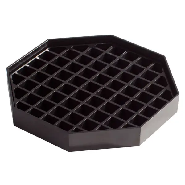 36018 - 6"x6" BLACK DRIP TRAY