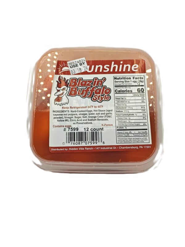 69214 - BLAZIN BUFFALO EGGS    6ct