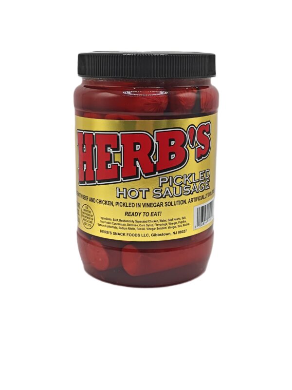 30184 - HERB'S HOT SAUSAGE 16oz