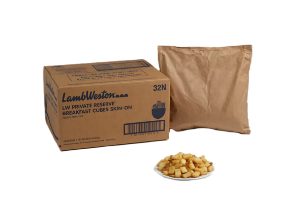 75002 - SKIN-ON POTATO BREAKFAST CUBES
