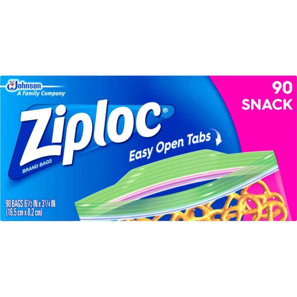25084 - ZIPLOC SNACK BAGS