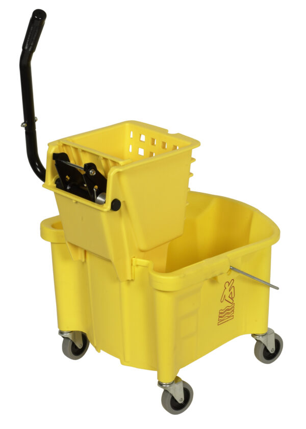 45858 - 35qt MOP BUCKET W/SIDE WRINGER