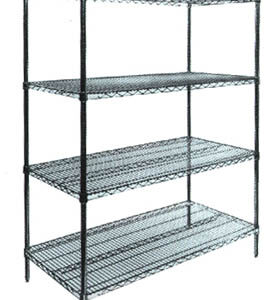 51114 - 24" x 48" GREEN SHELVING