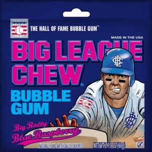 33542 - BLUE RASPBERRY BIG LEAGUE CHEW