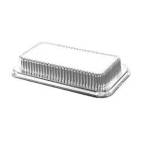 25768 - 2LB LOAF PAN CLEAR DOME LIDS