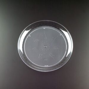 25594 - 9" CLEAR SCROLL PLATE