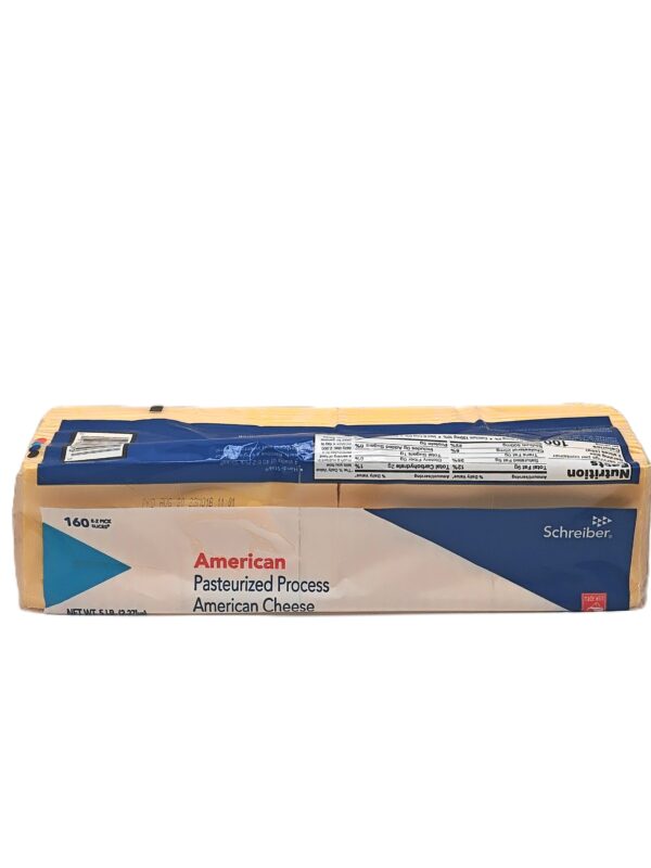 68618 - YELLOW AMERICAN CHEESE    160 SLICES