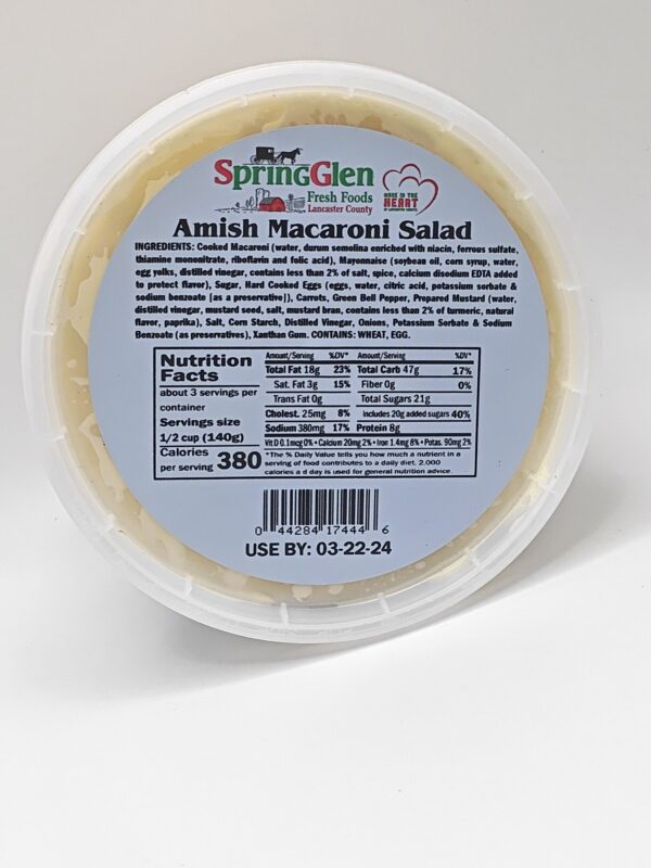 95027 - AMISH MACARONI SALAD