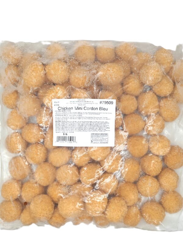 79509 - CHICKEN CORDON BLEU MINI BITES
