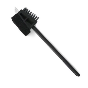 42472 - HEAVY NYLON GRILL BRUSH W/SCRAPPER