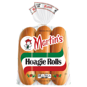 96580 - 8" PLAIN HOAGIE ROLLS