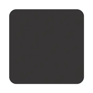 22242 - 4" BLACK SQUARE PULPBOARD COASTERS